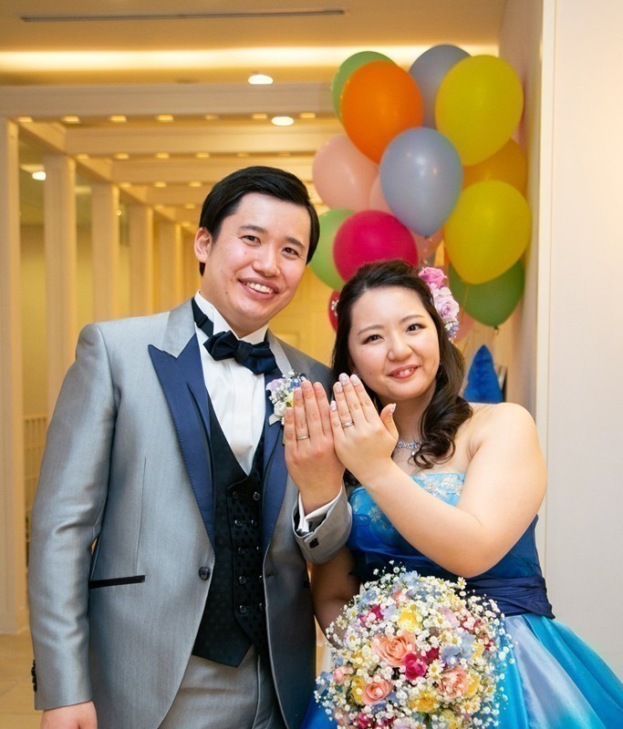 大好きなキャラクターの世界で♡ご親族とのアットホーム結婚式