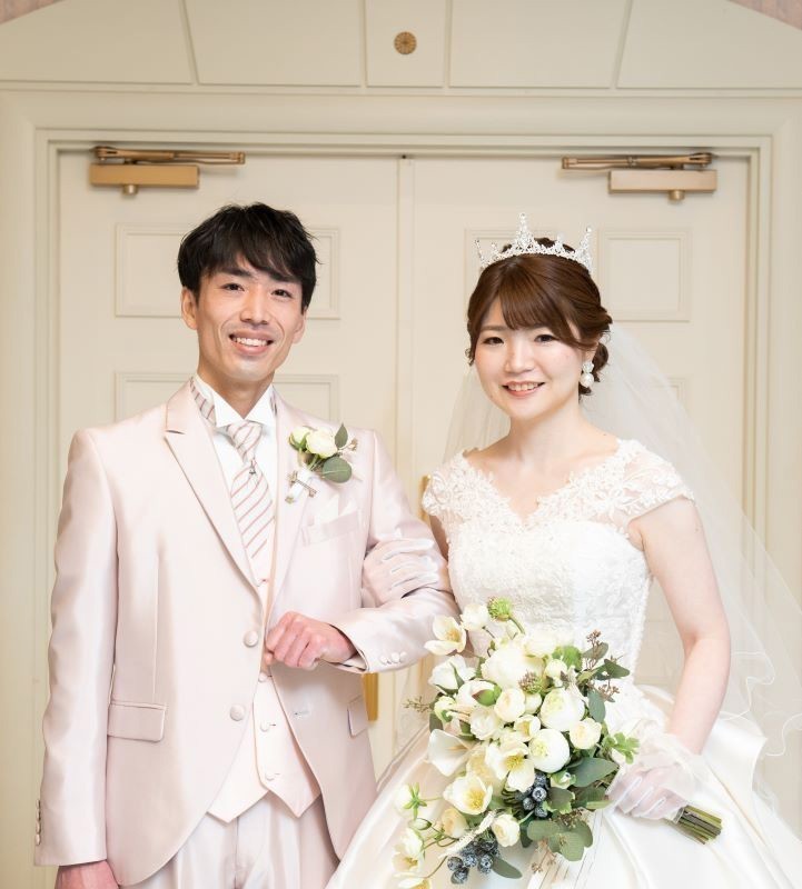 お色直し入場はライブ会場のように♪