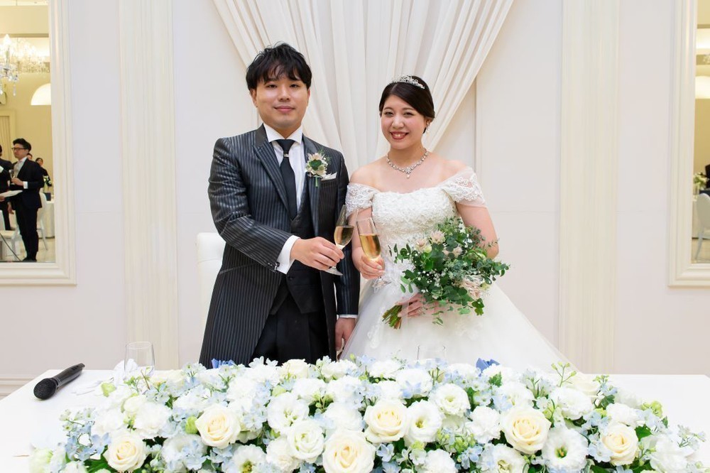 おふたりのこだわりがたくさん詰まった結婚式♡
オリジナル演出にもご注目！