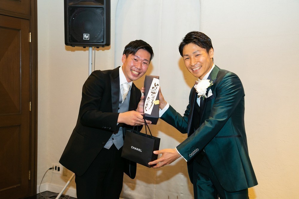 大好きなゲストと一緒に♡
感謝とおもてなしに溢れたウェディング