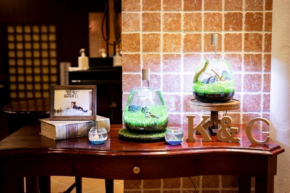 空間作りと演出にこだわった、
「星」がテーマのウエディング★