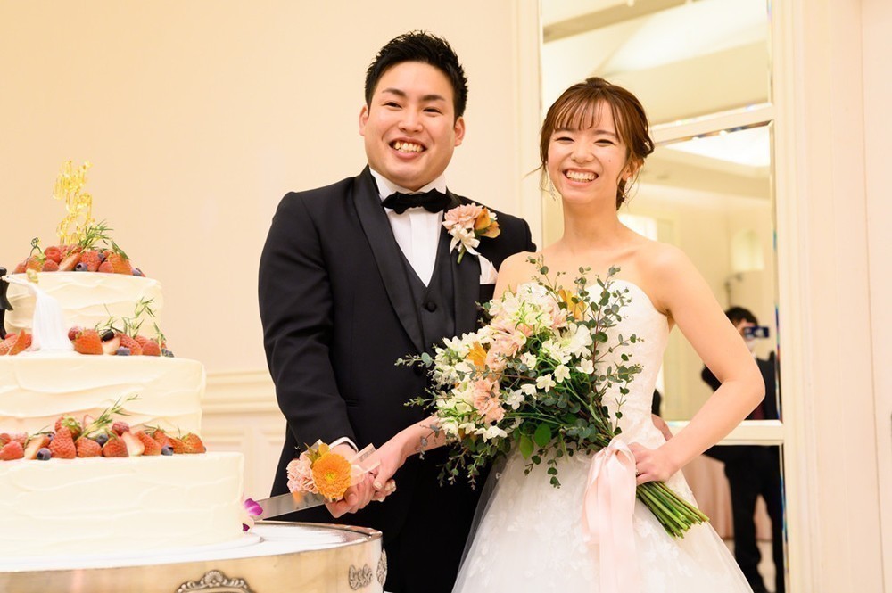 サプライズ、したり＆されたり。
ユニークな演出いっぱいの結婚式♡