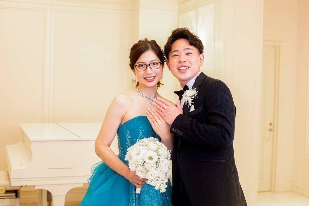 幸せいっぱいの笑顔♡
大好きなゲストと会場一体になって盛り上がった結婚式