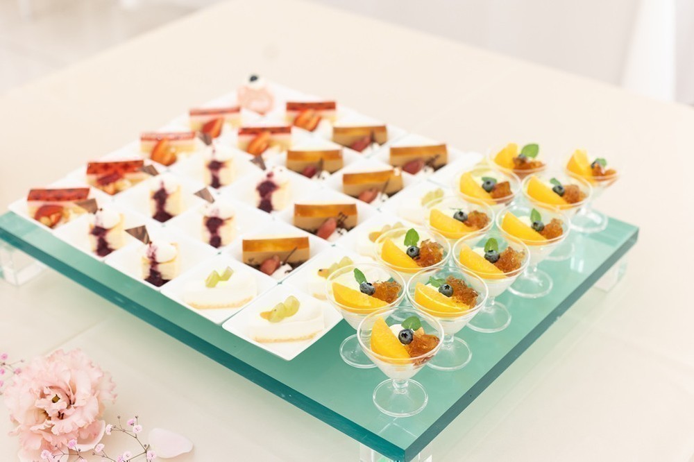 ゲスト想いのおふたり♡
参加型の演出が盛りだくさんの素敵な結婚式♡