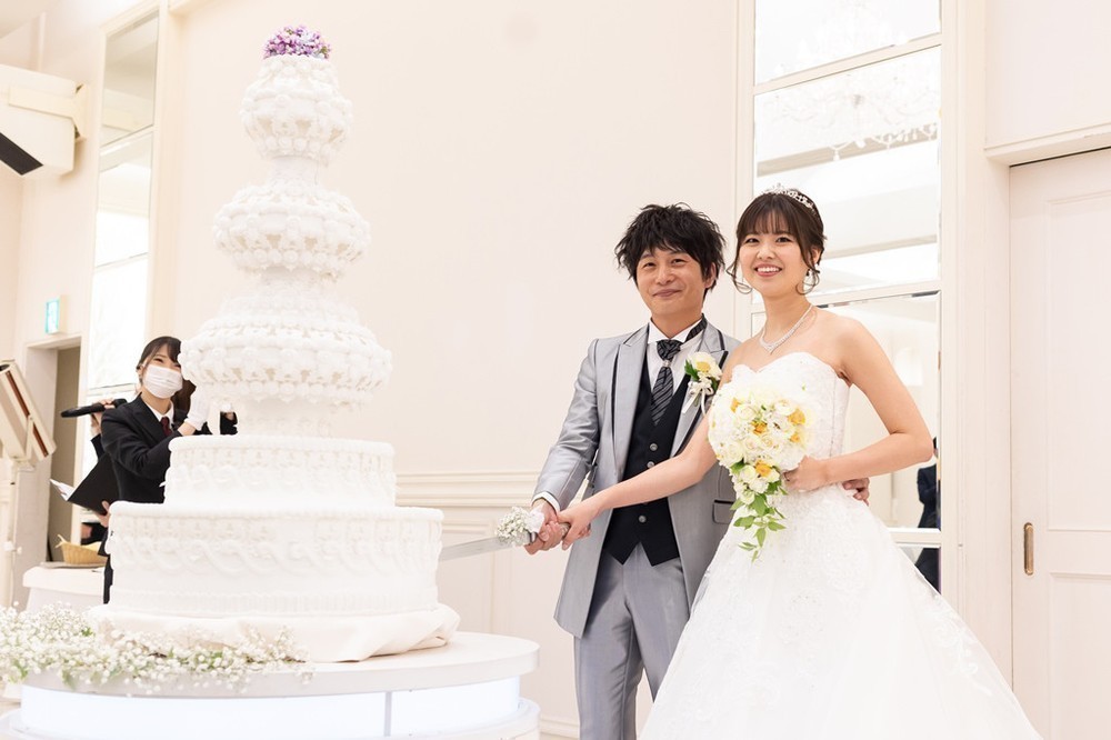 ゲスト想いのおふたり♡
参加型の演出が盛りだくさんの素敵な結婚式♡