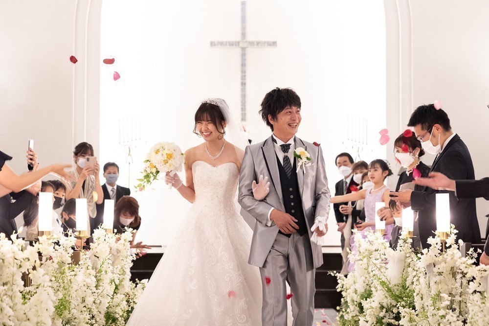 ゲスト想いのおふたり♡
参加型の演出が盛りだくさんの素敵な結婚式♡