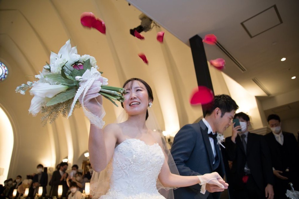 ♡たくさんのゲストに祝福され、
特別な1日を♡