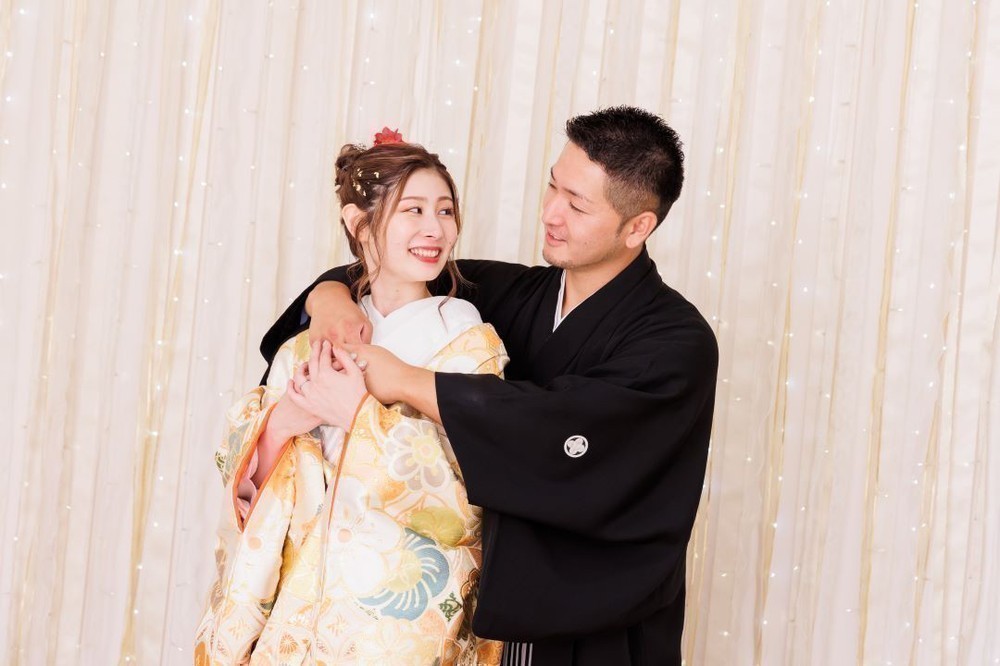 お子様２人と迎えるファミリー婚♡