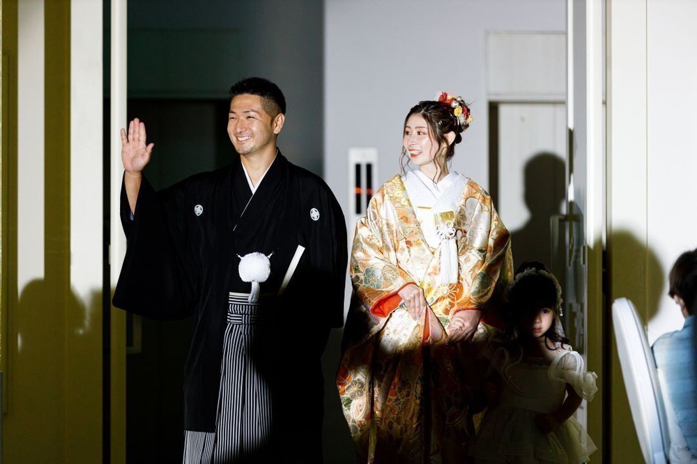 お子様２人と迎えるファミリー婚♡