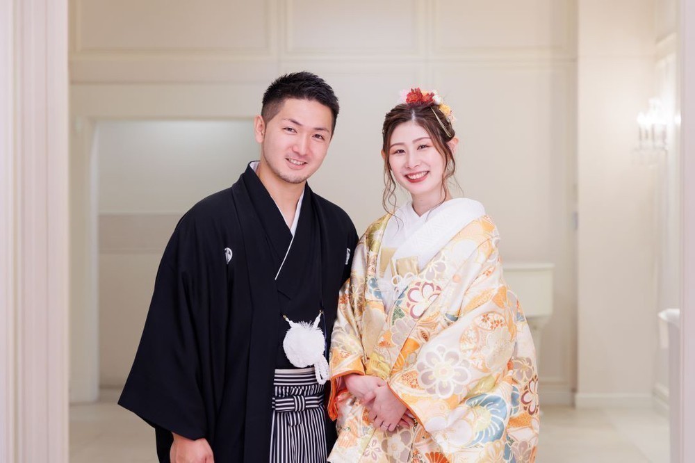 お子様２人と迎えるファミリー婚♡