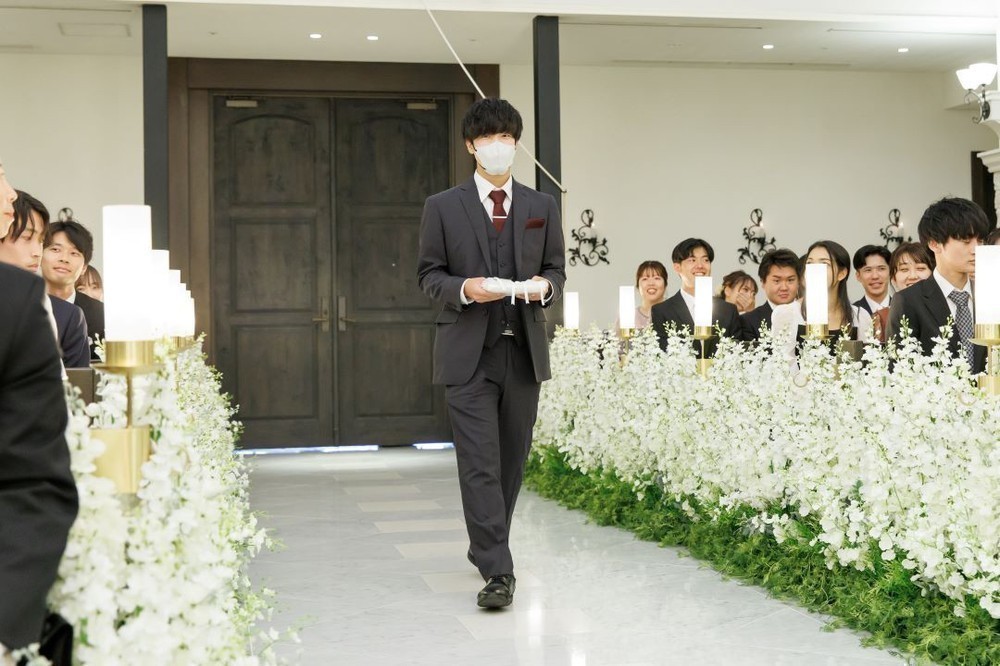 大学時代のサークルで出会われたおふたりのアットホームウエディング♡