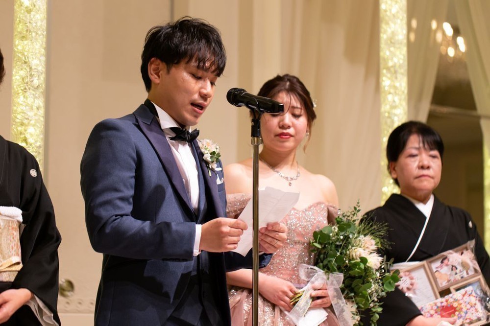 おふたりのこだわりがたくさん詰まった結婚式♡
オリジナル演出にもご注目！
