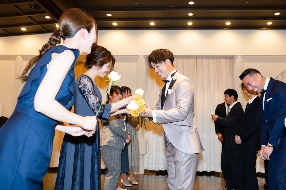 こだわりの演出がたくさんの
ウェディングパーティー♡