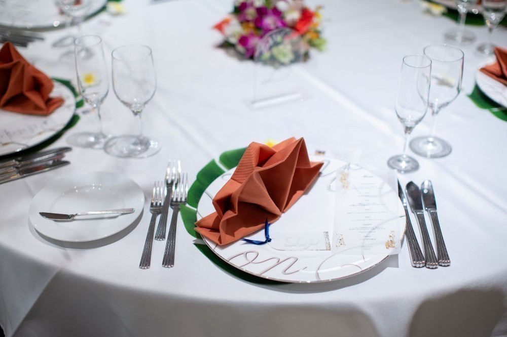 ♡テーマは南国リゾート！
おふたりのこだわりがつまったウェディング♡