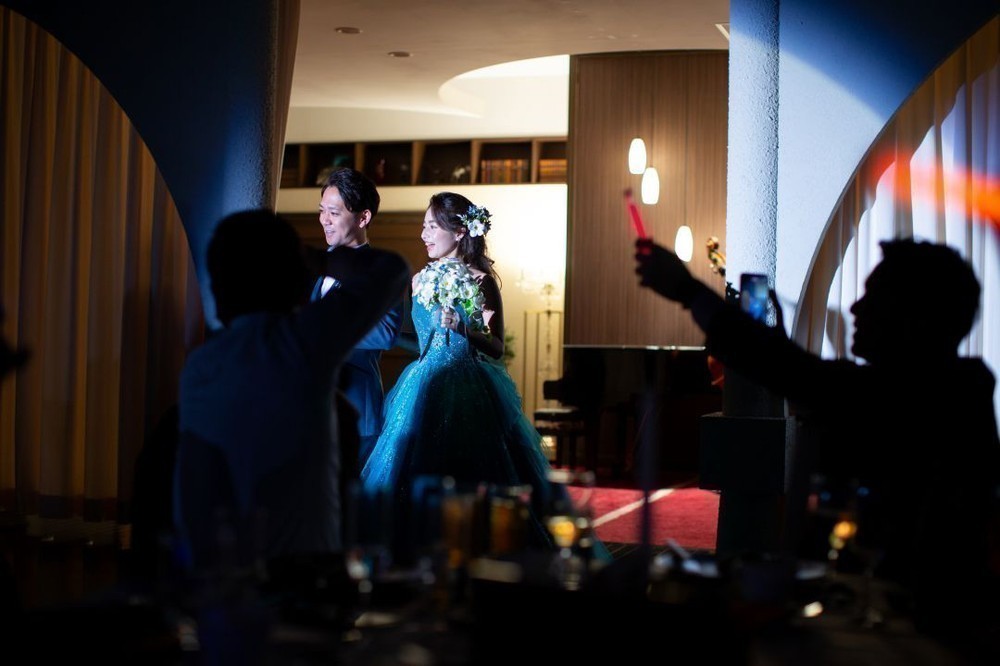 ♡テーマは南国リゾート！
おふたりのこだわりがつまったウェディング♡