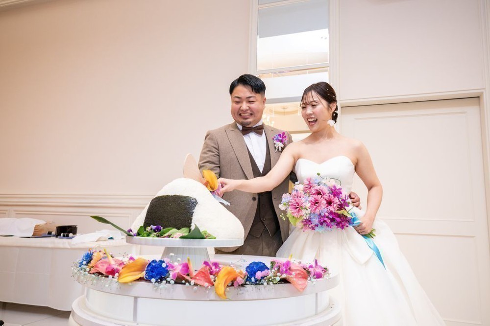 ♡おふたりらしい演出を取り入れた
オリジナルウェディング♡