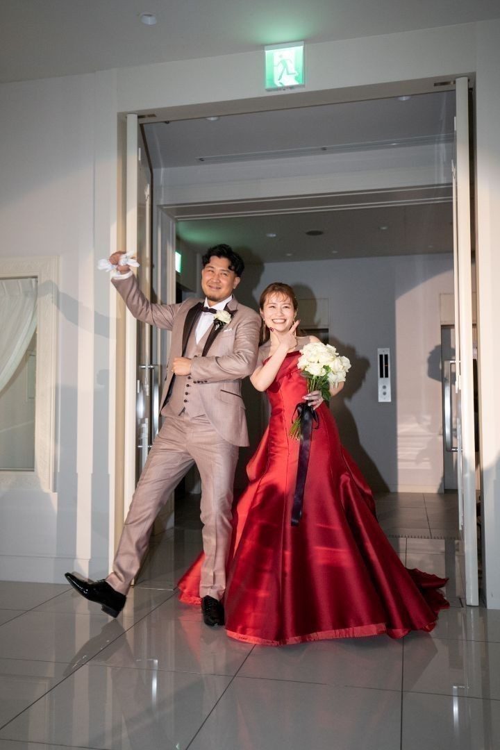 ♡ゲスト参加型の演出で
楽しいアットホームウェディング♡